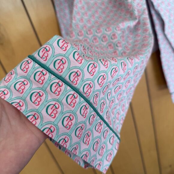 Colony Hotel x Petite Plume Women's Exclusive Print Pajama Set Sz S 100% Cotton - Picture 6 of 15